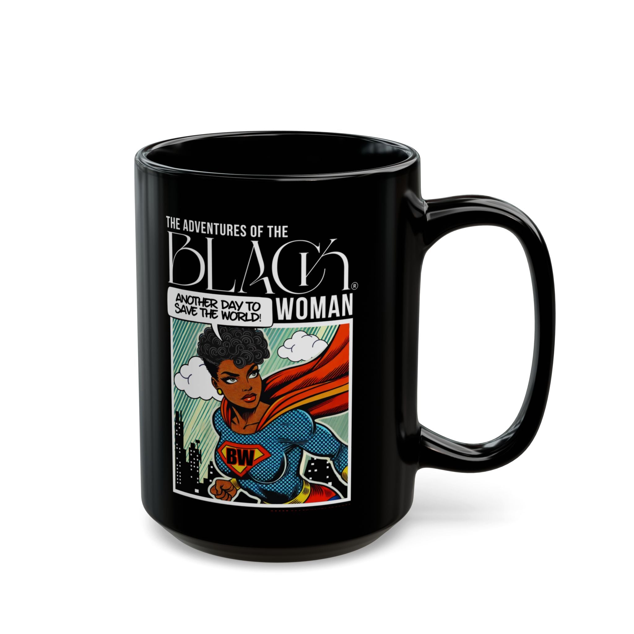 THE ADVENTURES OF THE BLACK WOMAN MUG