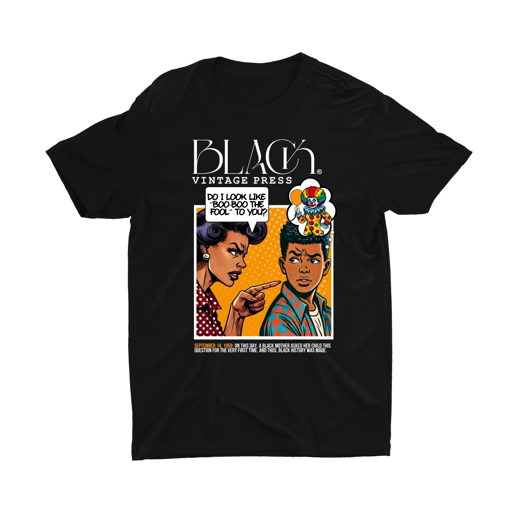 Boo- Boo The Fool Tee