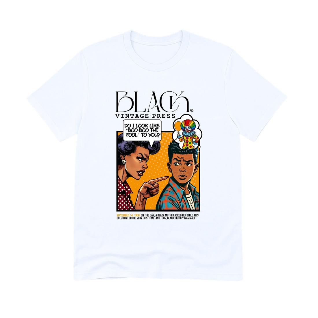 Boo- Boo The Fool Tee