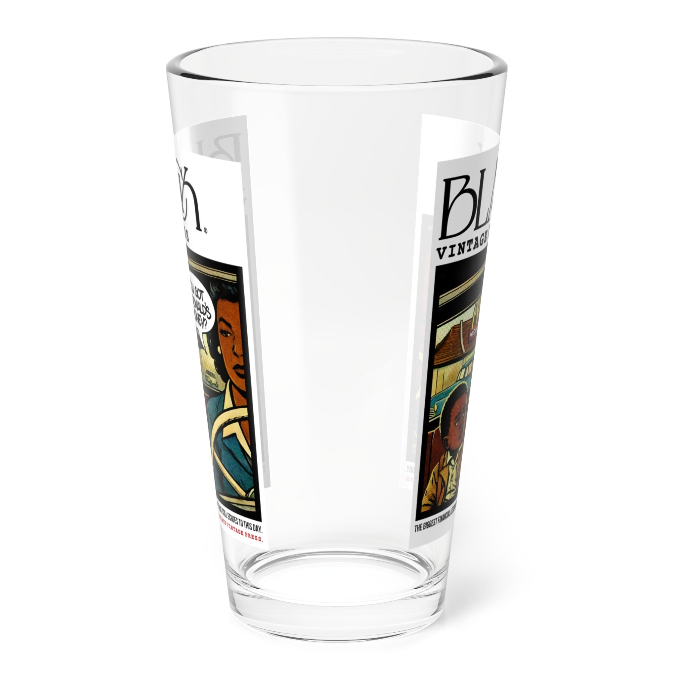 YOU GOT MCDONALD'S MONEY DRINKING GLASS